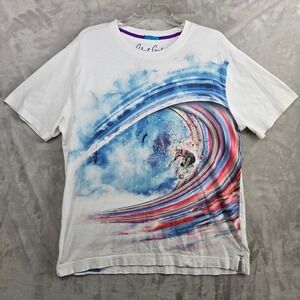 Robert Graham AERIAL SKULL Surfing Surfboard T Shirt Tee Large